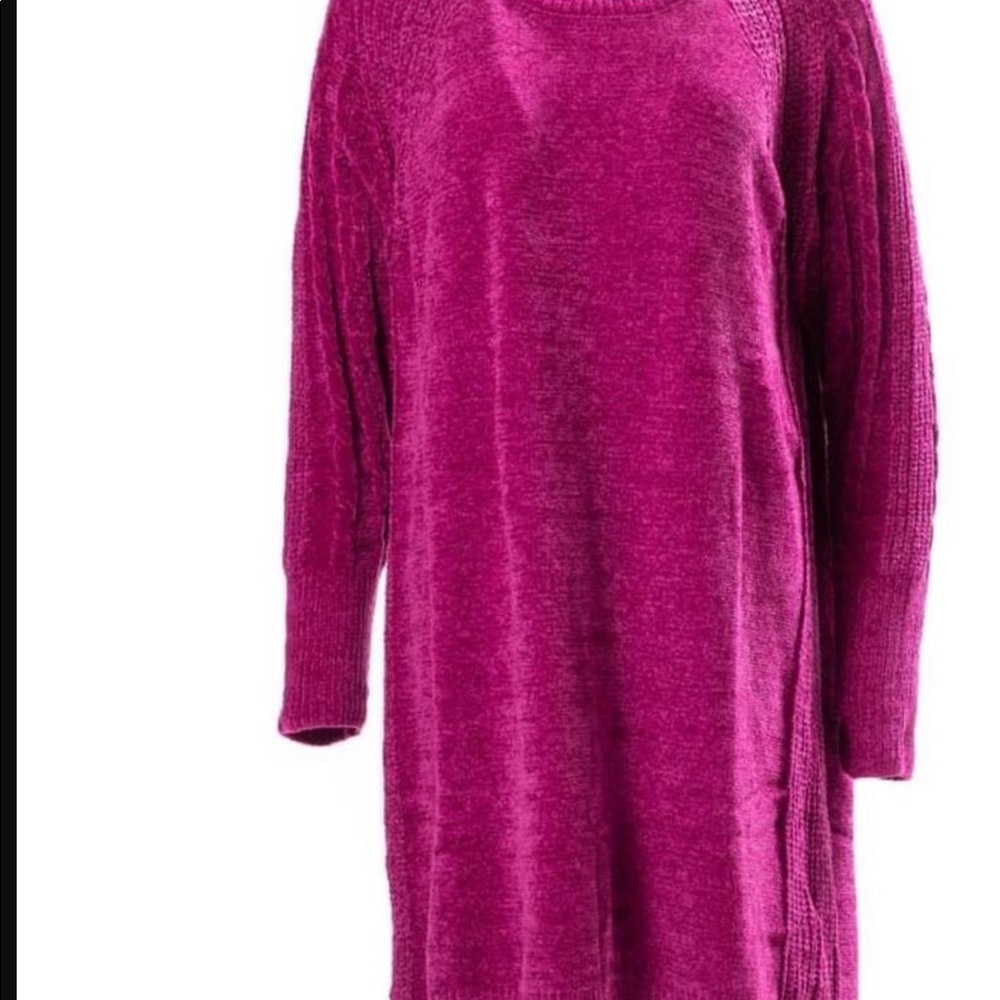 😍BEAUTIFUL Sweater Dress up or Down. NWOT CHENILLE